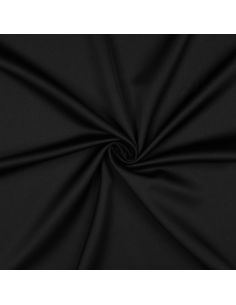 Tissu satin royal - Noir