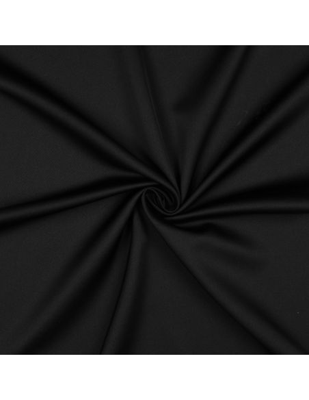 Tissu satin royal - Noir