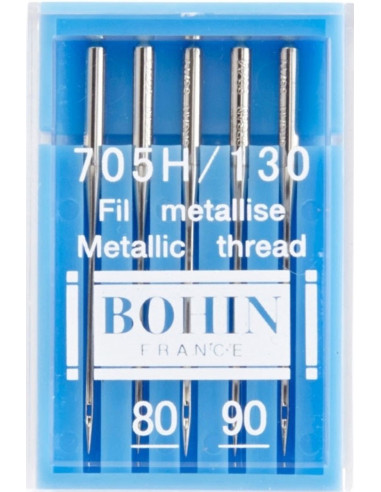 Aiguilles machine fil métallisé Bohin