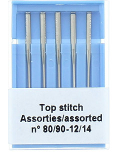 Aiguilles machine pour surpiquer topstitch Bohin