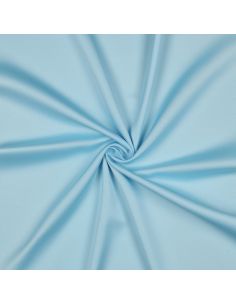Tissu satin royal - Bleu ciel
