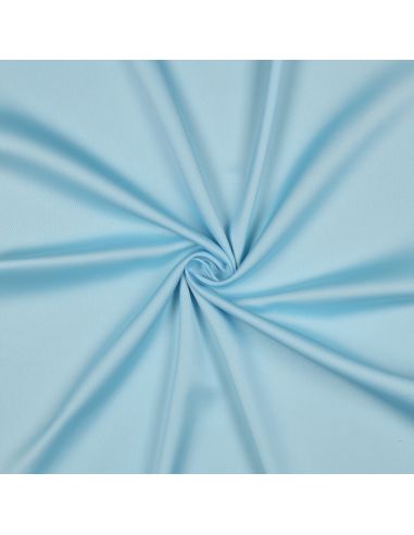 Tissu satin royal - Bleu ciel