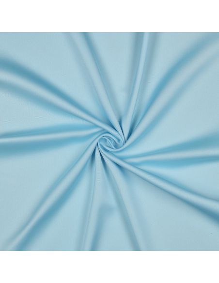 Tissu satin royal - Bleu ciel