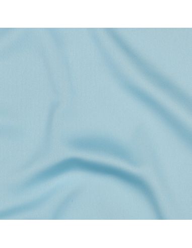 Tissu satin royal - Bleu ciel