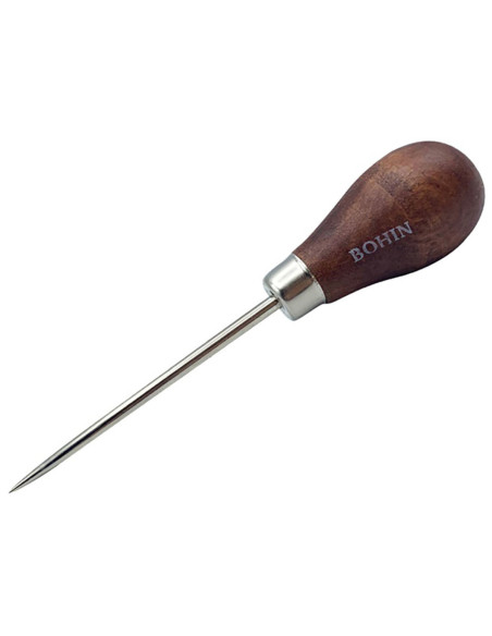 Poinçon manche forme poire en bois Bohin