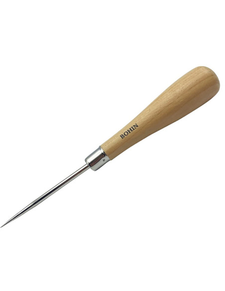 Poinçon manche long en bois Bohin