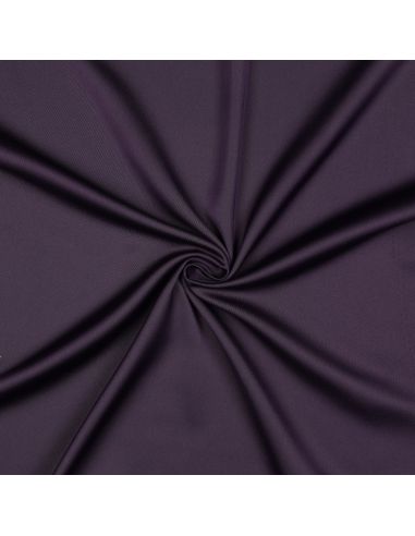 Tissu satin royal - Aubergine
