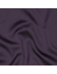 Tissu satin royal - Aubergine 2