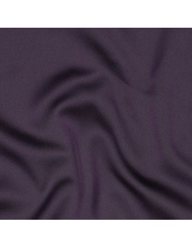 Tissu satin royal - Aubergine