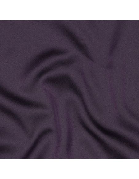 Tissu satin royal - Aubergine