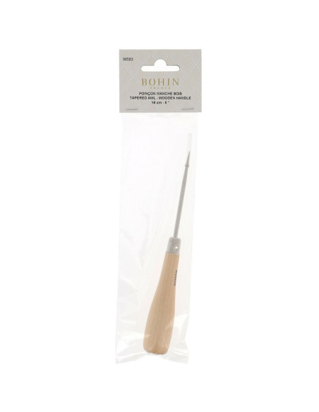 Poinçon manche long en bois Bohin