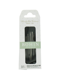 Aiguilles cuir Bohin - Assortiment