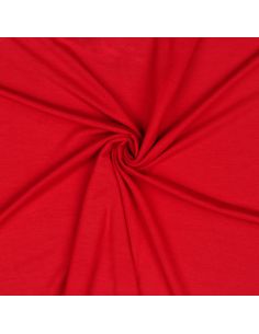 Tissu jersey tencel modal - Rouge