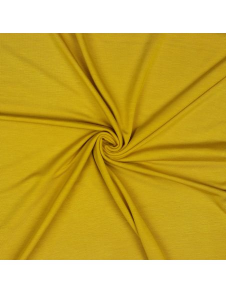 Tissu jersey tencel modal - Jaune