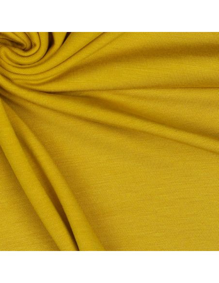 Tissu jersey tencel modal - Jaune