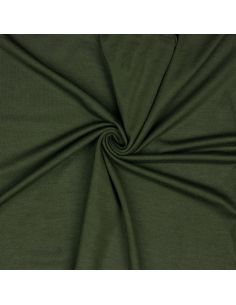 Tissu jersey tencel modal - Vert foncé