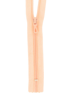 Fermeture éclair nylon - Saumon