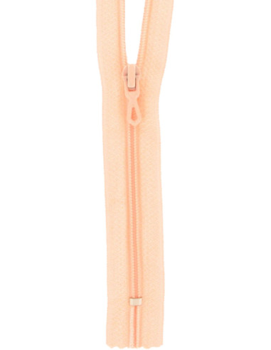 Fermeture éclair nylon - Saumon