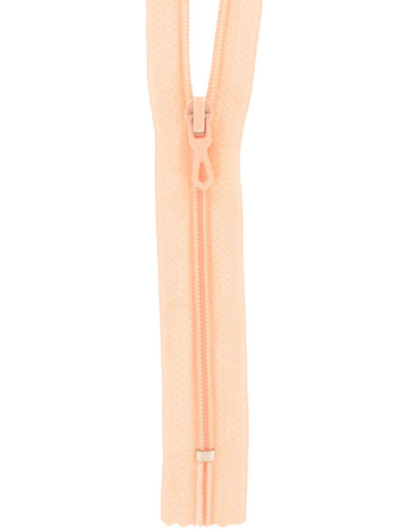 Fermeture éclair nylon - Saumon