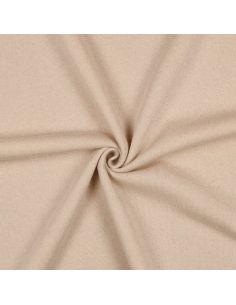 Tissu sweat pailleté - Sable
