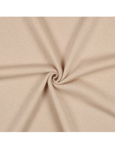 Tissu sweat pailleté - Sable