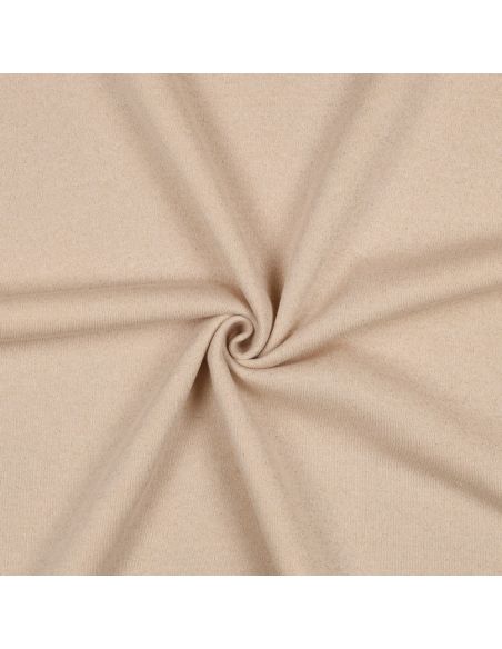 Tissu sweat pailleté - Sable