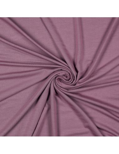 Tissu jersey tencel modal - Bois de rose