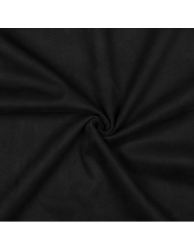 Tissu suédine stetch - Noir