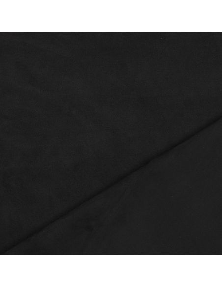 Tissu suédine stetch - Noir