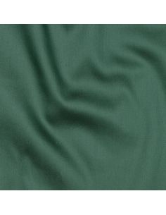 Tissu satin de coton - Vert foncé 2
