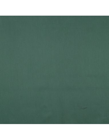 Tissu satin de coton - Vert foncé