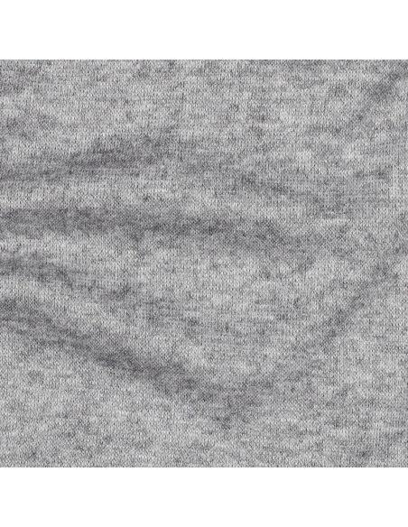 Tissu maille tricot mélangé - Gris