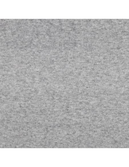 Tissu maille tricot mélangé - Gris
