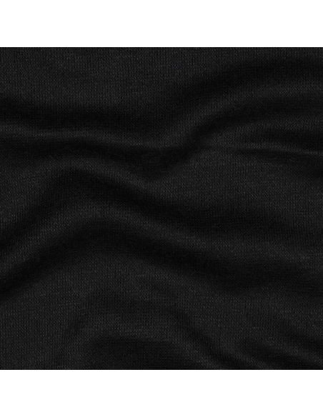 Tissu maille tricot mélangé - Noir