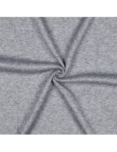 Tissu maille tricot mélangé - Bleu marine