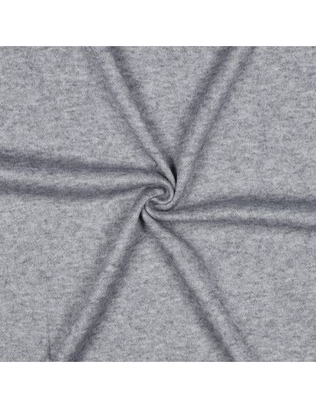 Tissu maille tricot mélangé - Bleu marine