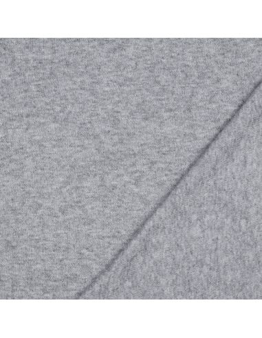 Tissu maille tricot mélangé - Bleu marine