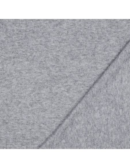 Tissu maille tricot mélangé - Bleu marine