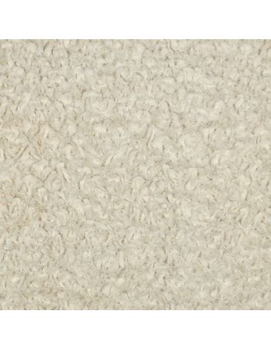 Tissu fausse fourrure - Écru