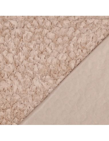 Tissu fausse fourrure - Rose