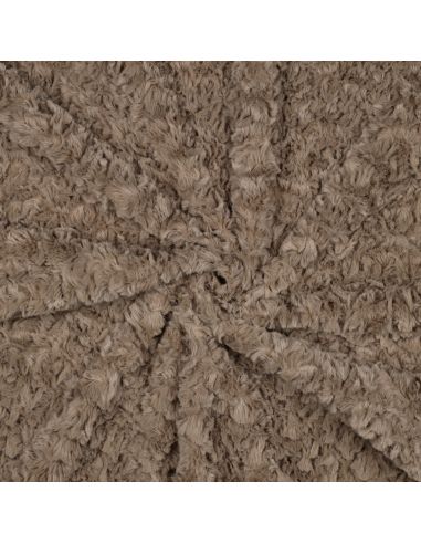 Tissu fausse fourrure - Beige