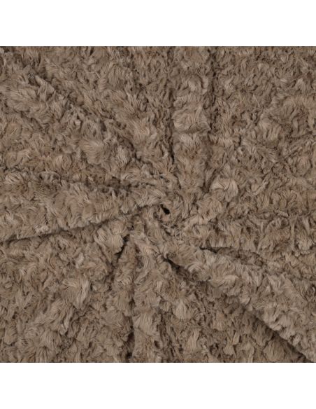 Tissu fausse fourrure - Beige