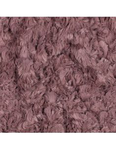 Tissu fausse fourrure - Vieux rose 2