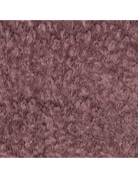 Tissu fausse fourrure - Vieux rose