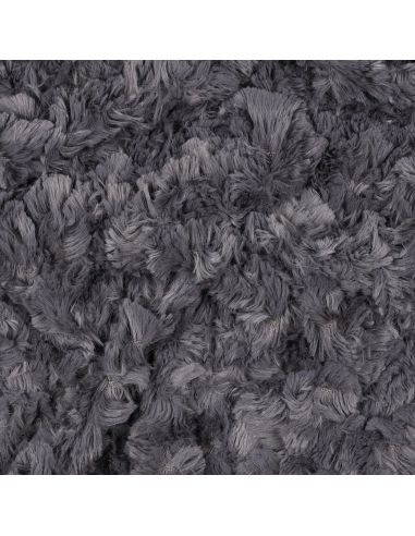 Tissu fausse fourrure - Gris