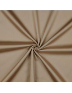 Tissu satin de coton - Canelle