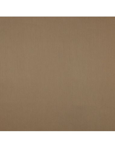 Tissu satin de coton - Canelle