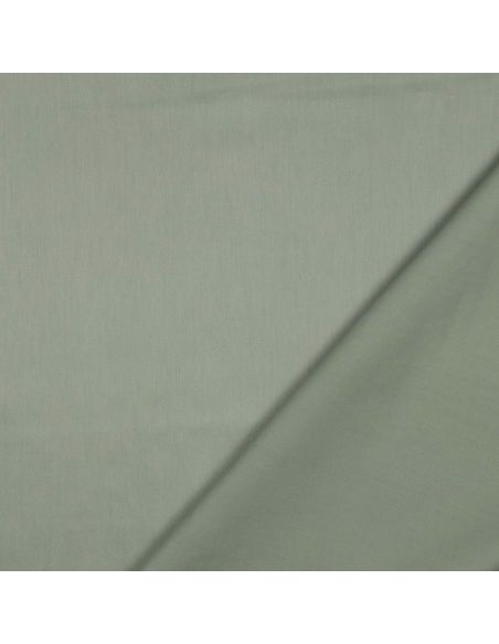 Tissu satin de coton - Vert sauge