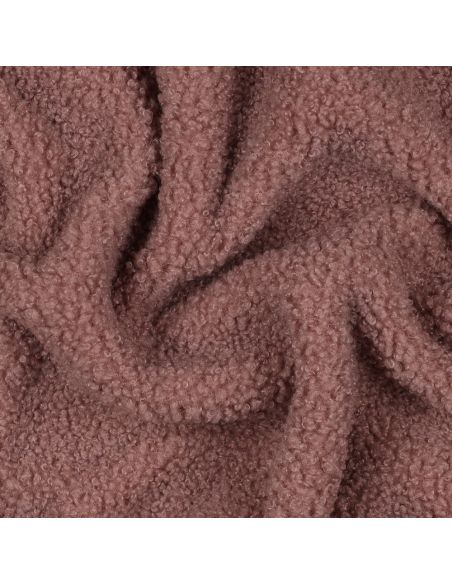 Tissu polaire Teddy double face - Blush