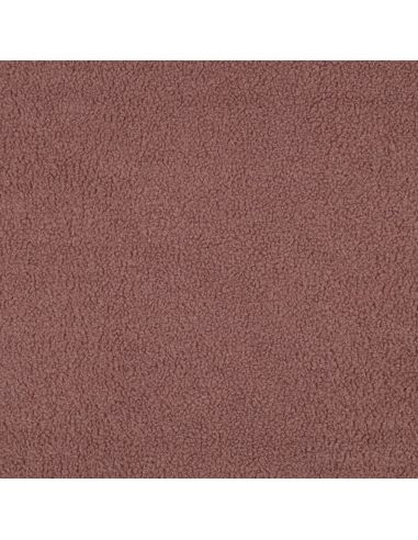 Tissu polaire Teddy double face - Blush